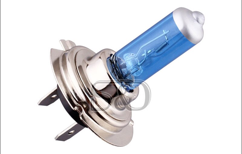 H7 55W 12V Halogen Bulbs Super Xenon White Fog Lights High Power Car Headlight Lamp Car Light Source parking 6000K auto