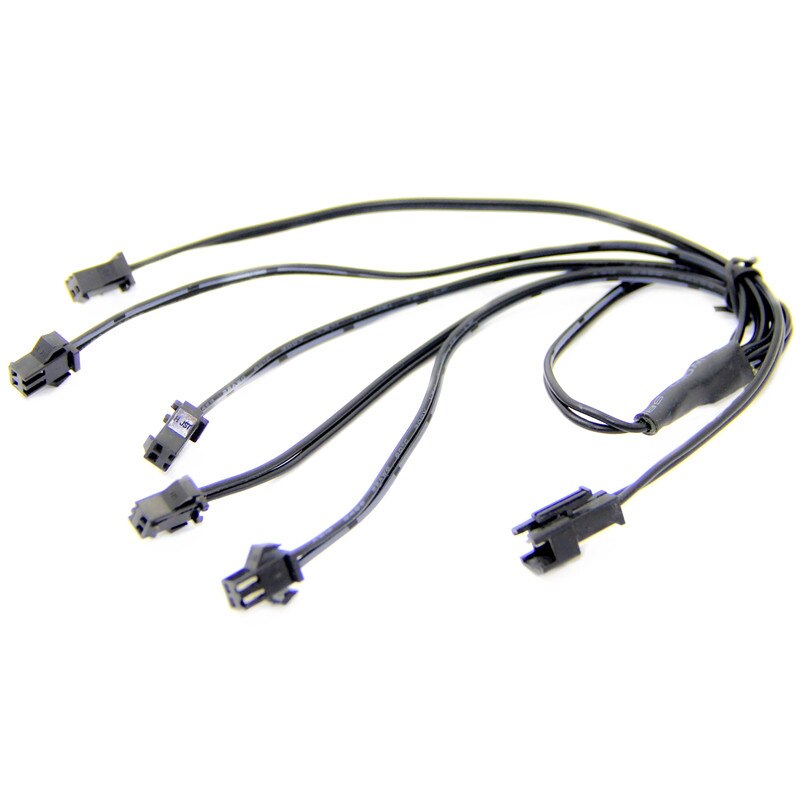 splitter, Y connectors, for el wire, el panel and el tape: 1M with 5 FM