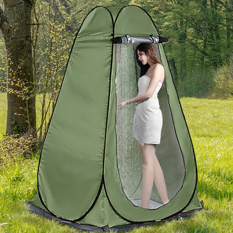 Fully Automatic Open Changing Tent Fishing Swimming Toilet Pop Up Solar Bath Bag Outdoor Ultralight Camping Shower Bathing Tent