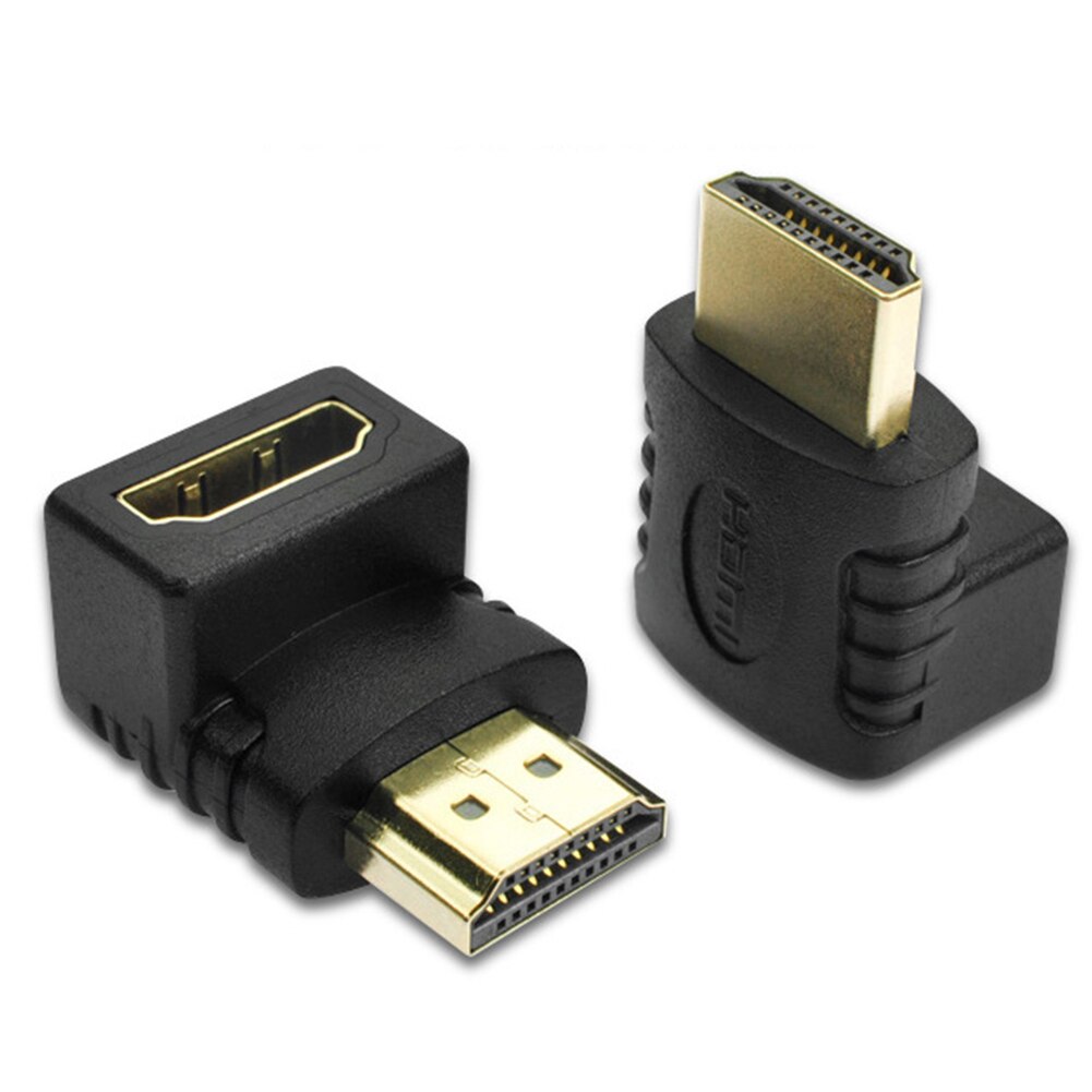 90 Graden 1080P 270 Graden Hdmi-Compatibel Man-vrouw Adapter Tv Converter Coupler: 90 Degree  Adapter