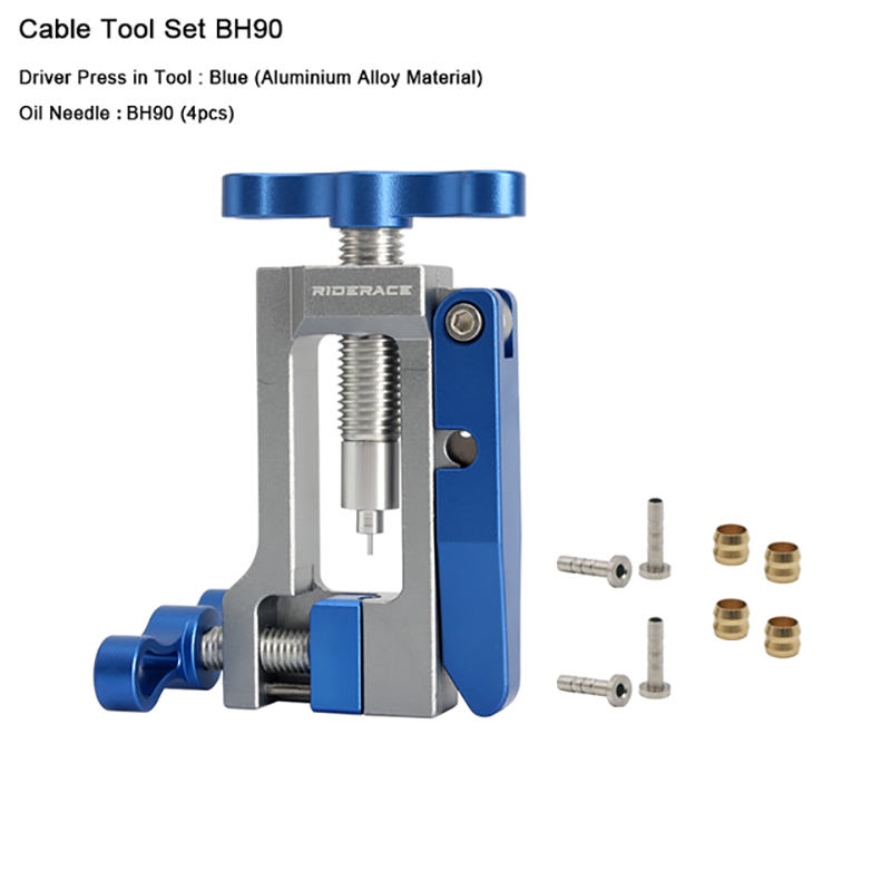 RIDERACE Strumento di Riparazione Freni Bicicletta Tubo Idraulico fa autista Taglierina MTB Bici Ciclismo per Shimano SRAM avido Magura BH90 BH59: In Bianco e nero Lable