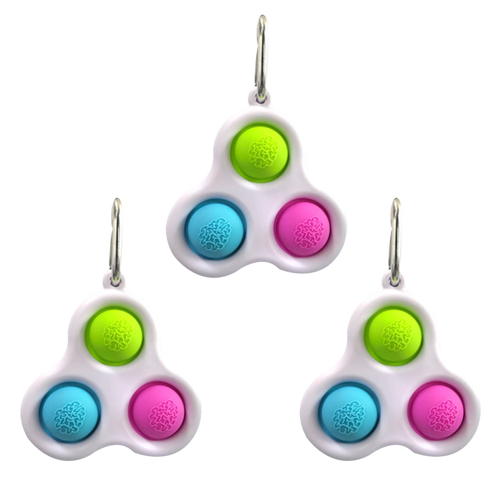 Newest Fidget Simple Dimple Toy Fat Brain Toys Stress Relief Hand Fidget Toys For Kids Adults Early Educational Autism Toys