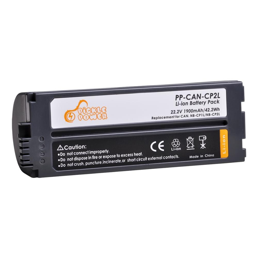 Nb -cp2lh nb -cp1l nb -cp2l batteri och cg -cp200 laddare för canon kompaktfotoskrivare selphy  cp1300 cp1200 cp910 cp900 cp800.