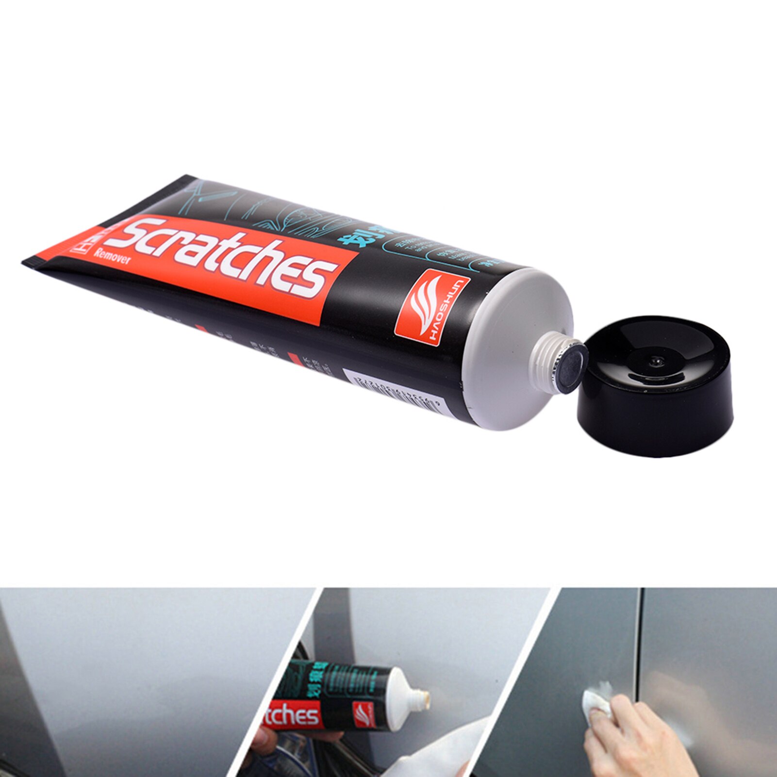 200G Auto Car Body Repair Putty Scratch Filler Painting Assistant Smooth Repair Tool Quick-drying Paint Care Auto Accessories: 100ML Scratch Fix