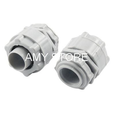 Grijze kunststof afdichting waterdichte kabelwartelconnector