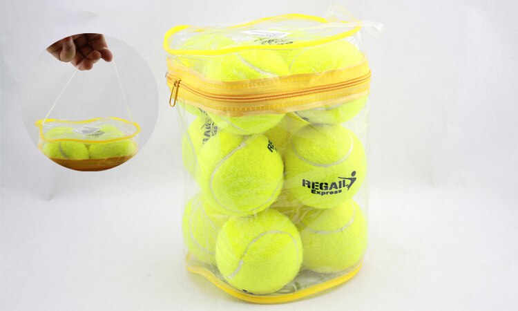 Tennis Balls Extra Duty Felt Pressurized Tennis Balls (1 Package, 12 Balls)