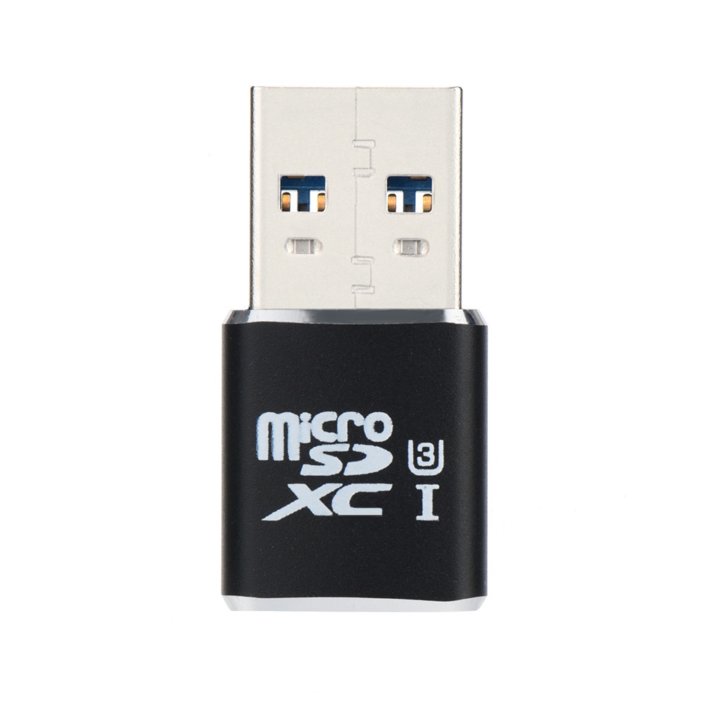 3 färger usb 3.0 multi memory card reader adapter mini cardreader för micro sd / tf microsd-läsare