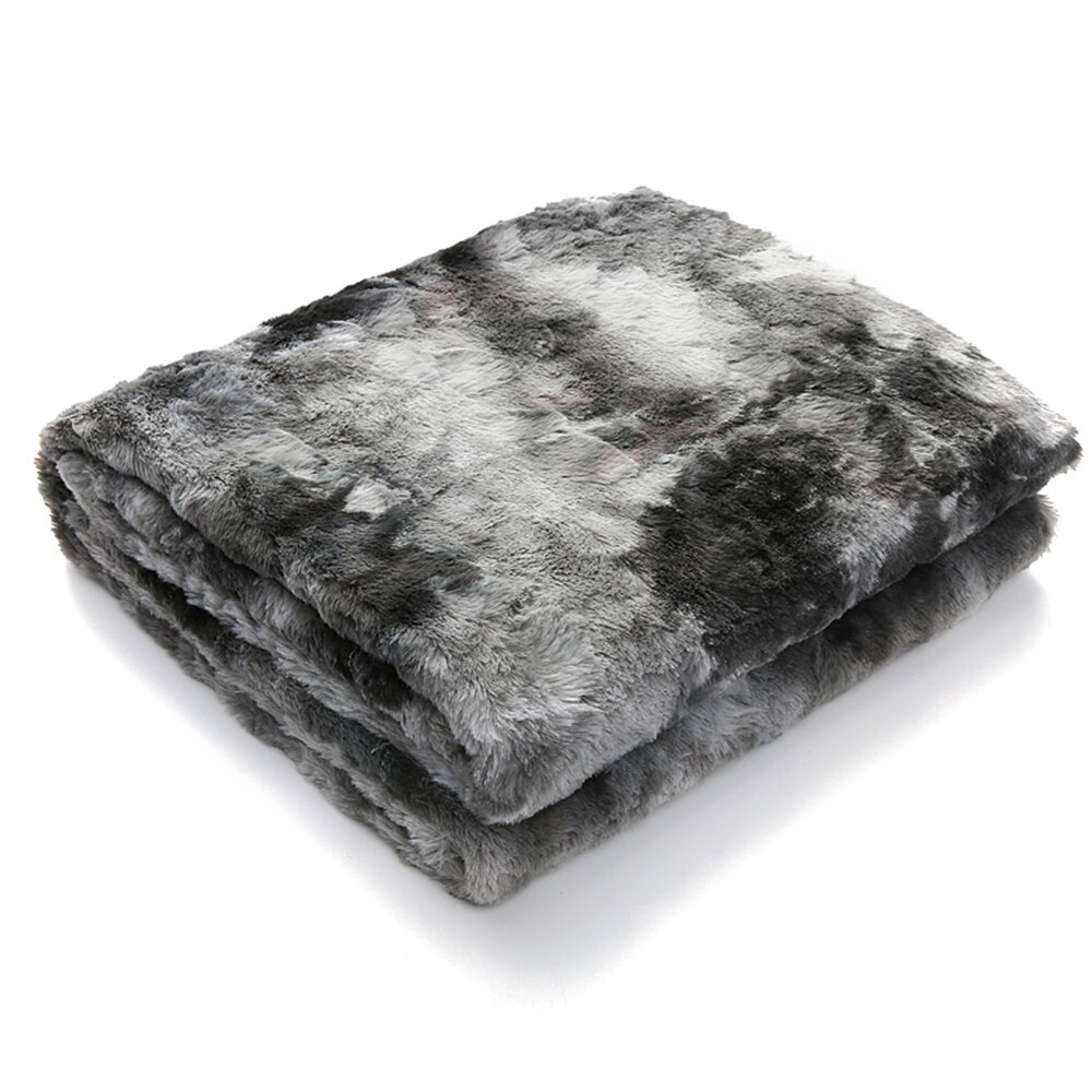130x16 0/160x200cm nouvelle fourrure douce couverture floue douce courte fausse fourrure jeter couverture tapis lit chaise canapé salon