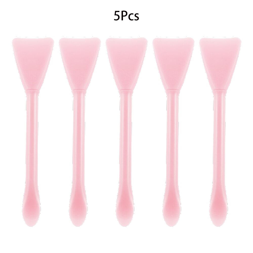 Spatule en silicone souple multifonctions pour arts créatifs, 2/5 pièces, brosse pour remuer, étaler ou verser colle, poudres et résine époxy dans son moule, facile à nettoyer