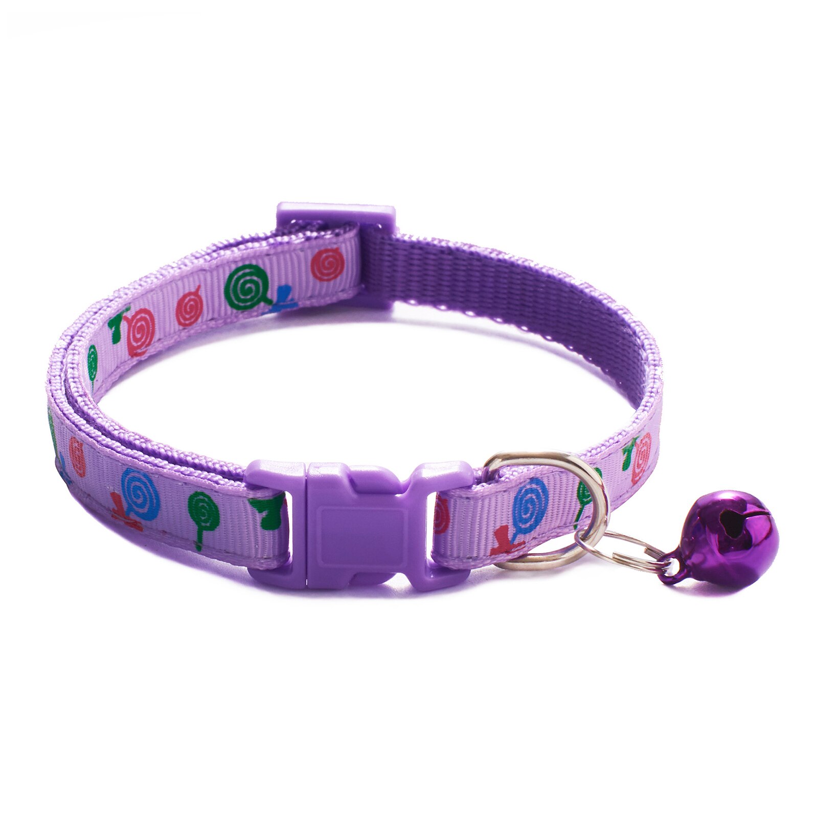 Collar para mascotas con cascabel, para perros y gatos pequeños, ajustable, accesorios de seguridad: 8