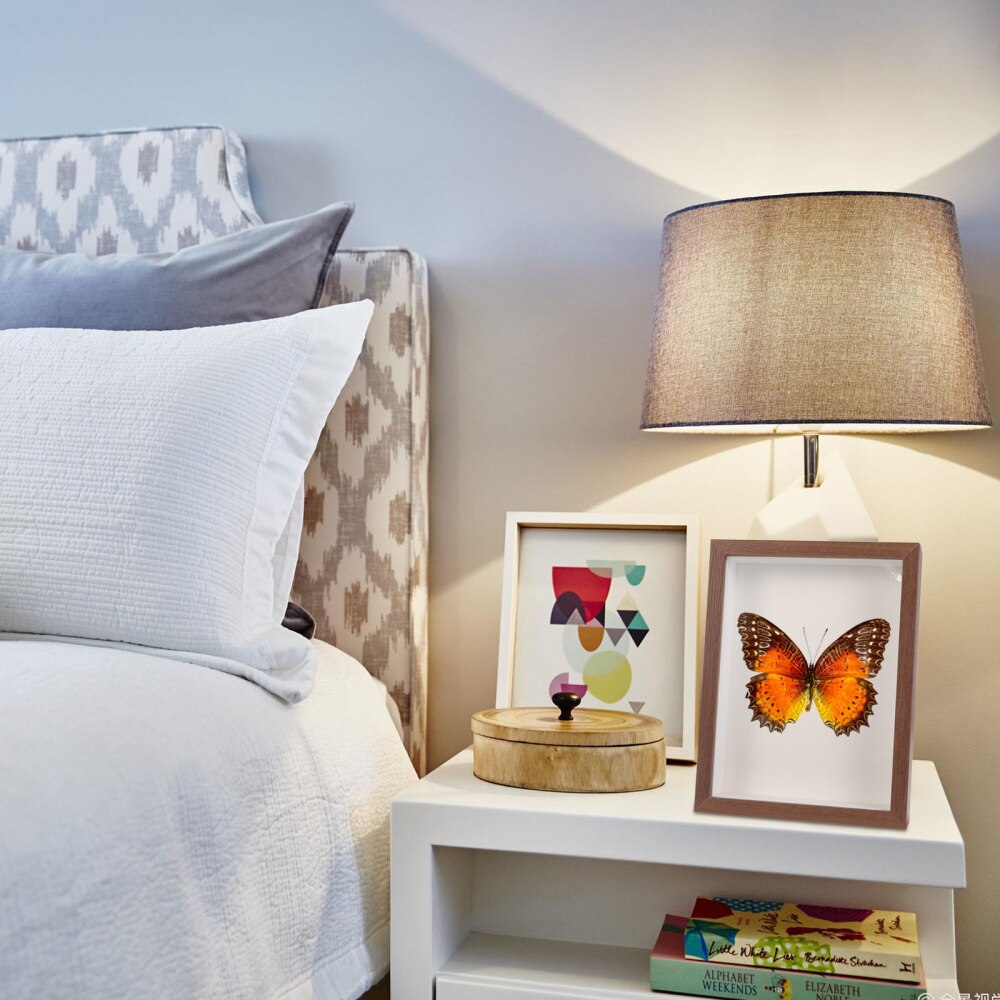 1Pc Dried Flower Photo Frame DIY Wooden Picture Specimen Frame Desktop Ornament