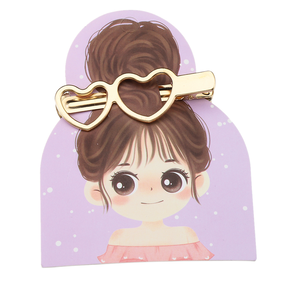 50 unids/lote de pasadores, tarjeta de papel de embalaje, tarjetas de exhibición para niñas pequeñas y bonitas para accesorios para el cabello DIY, etiquetas de precio al por menor, etiquetas de soporte