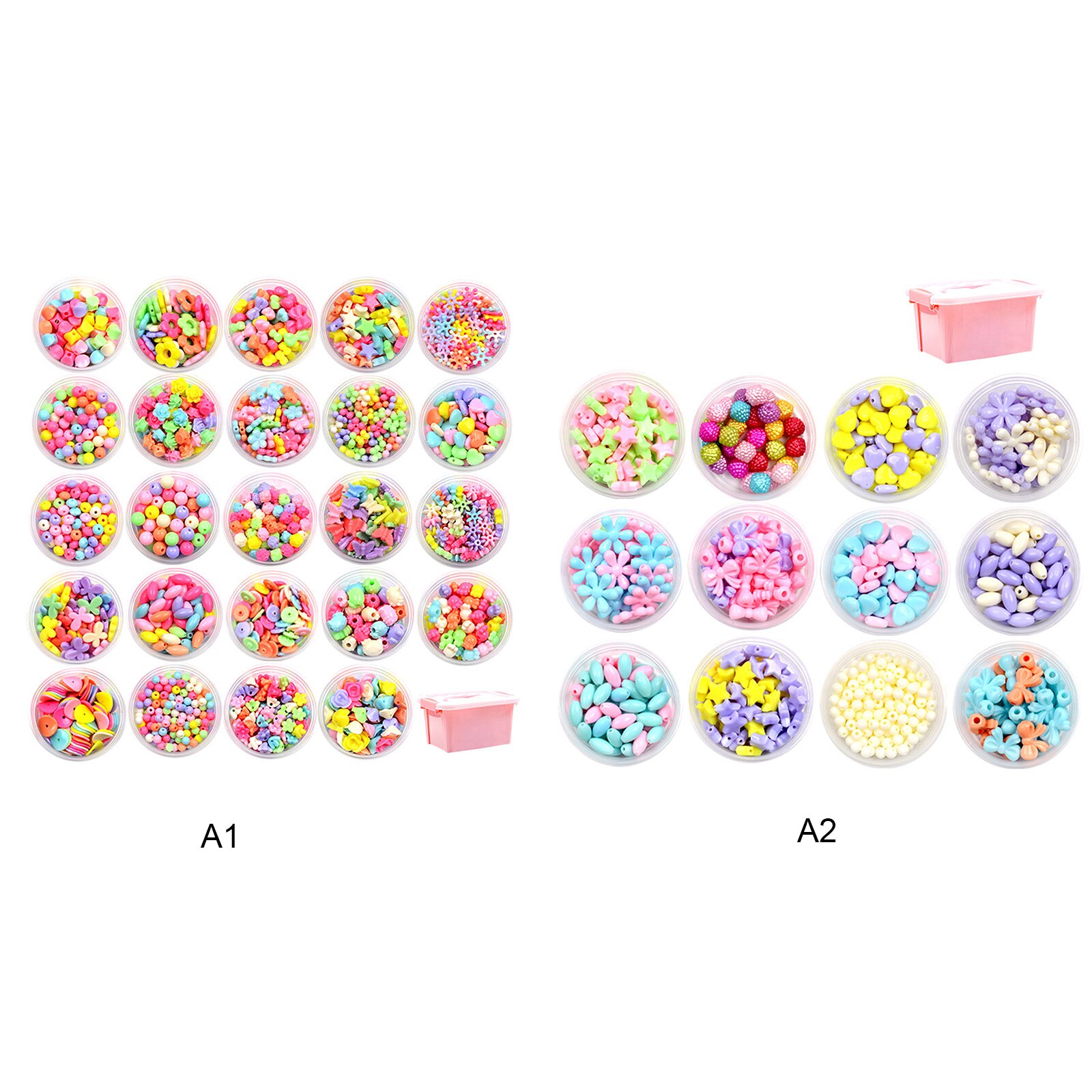 Jewelry Making Kit Seed Beads Box Set Lobster Clasps Beading Cord For DIY Earring Bracelet Necklace Jewelry Making