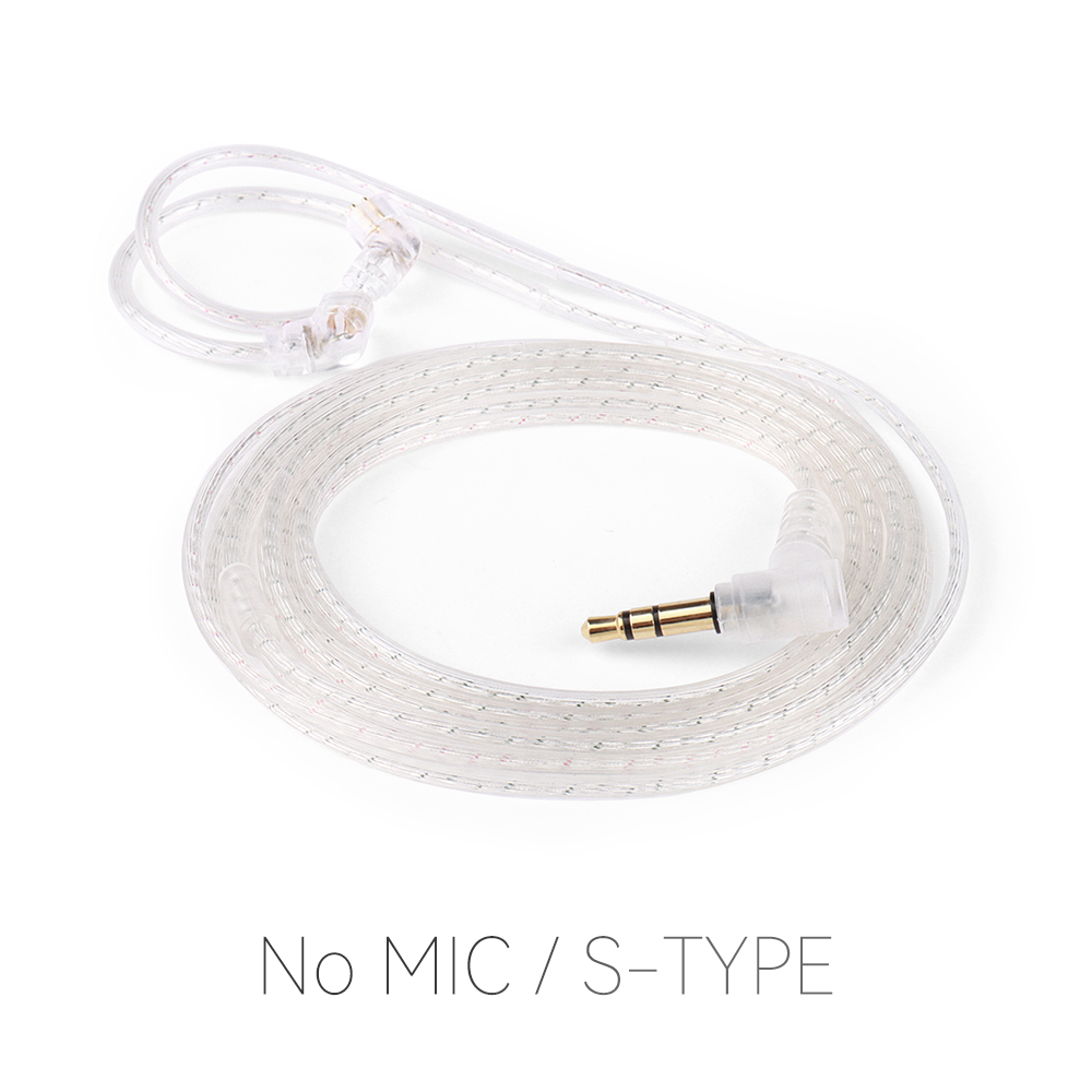 Qkz  a2 bedrade oordopjes, kz-kabel, verbeterde verzilverde kabel met microfoon, in-ear monitor, originele headset