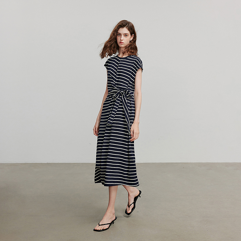 TOYOUTH Women Dress Summer Short Sleeve Casual Dress 8529051