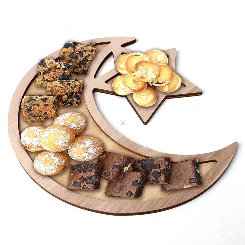 Houten Hanger Eid Mubarak Ramadan Decoratie Voor Thuis Ramadan En Eid Decor Eid Al Adha Islamitische Moslim Decor