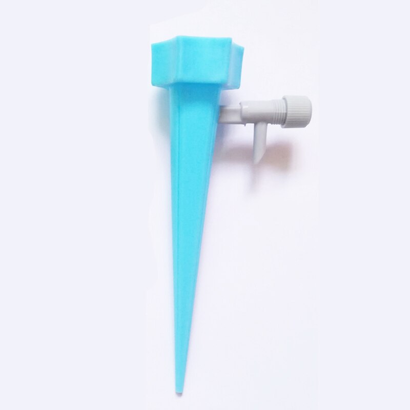 Kit de riego automático, válvula de goteo, sistema ajustable de picos de plantas de interior, Serie de riego de flores en maceta para jardín: 1pc blue