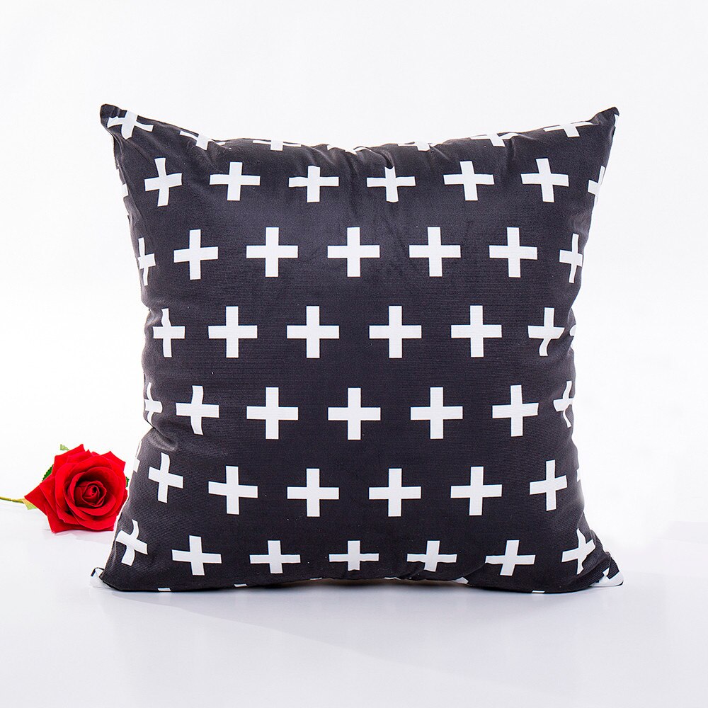 Polyester Geometrische Kussenhoes Kamer Decoratie Kussen Sofa Taille Throw Home Decor Kussen Case Наволочки Декоративные: A