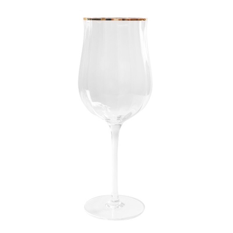 Taza de postre de vidrio Simple para cóctel, cuenco para helado, cuencos para platos fríos, contenedor de Yogurt para aperitivos, bodas, bares y fiestas, 1 ud.: Gold - A