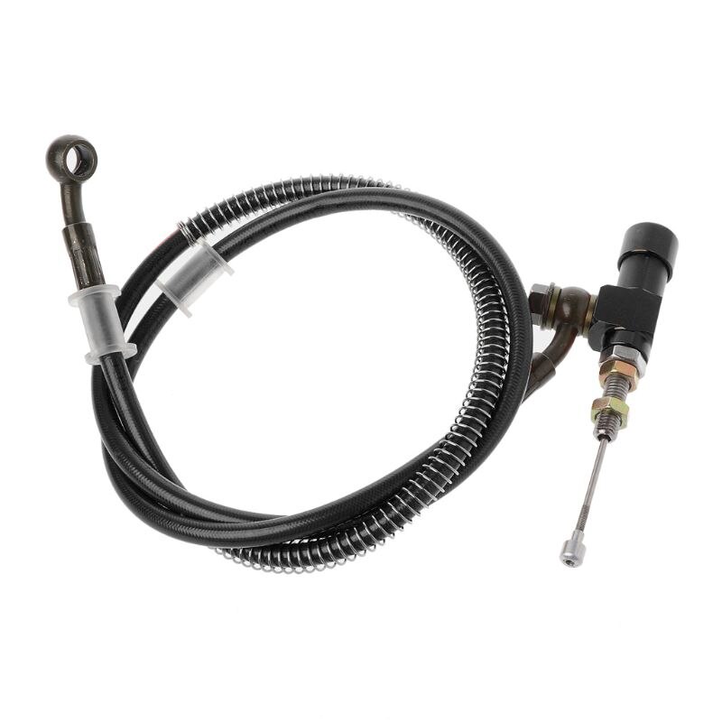 7/8" 22mm Motorcycle CNC Hydraulic Clutch Kit Lever Master Cylinder Knitting Oil Hose 125 ~ 250cc