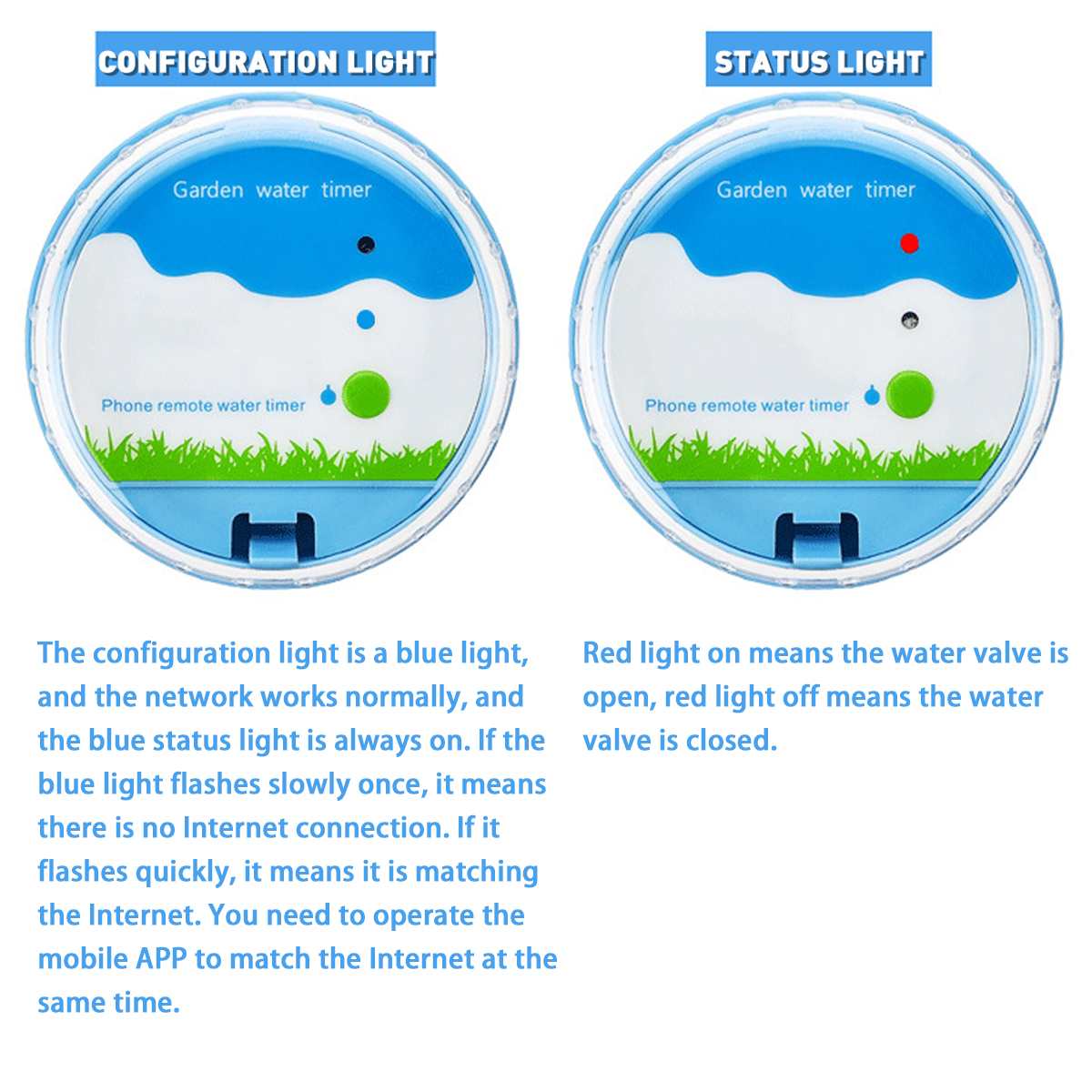 Practical WIFI Tap Timer Digital Automatic Electronic Water Garden Timer Irrigation Controller for Garden Supplies
