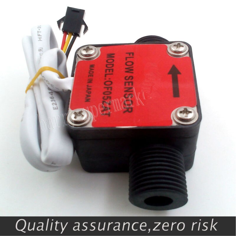 Flow meter fuel gauge flowmeter caudalimetro counter flow indicator sensor milk honey detergent Hall flowmeter G1/2 0-10LPM