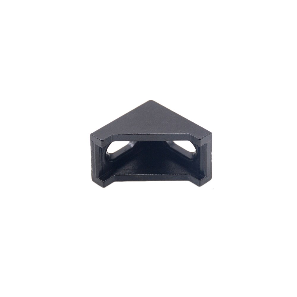 Corner Bracket Fitting Black Angle Aluminum Connector 2028 3030 3060 4040 4080 for Industrial Aluminum Profile