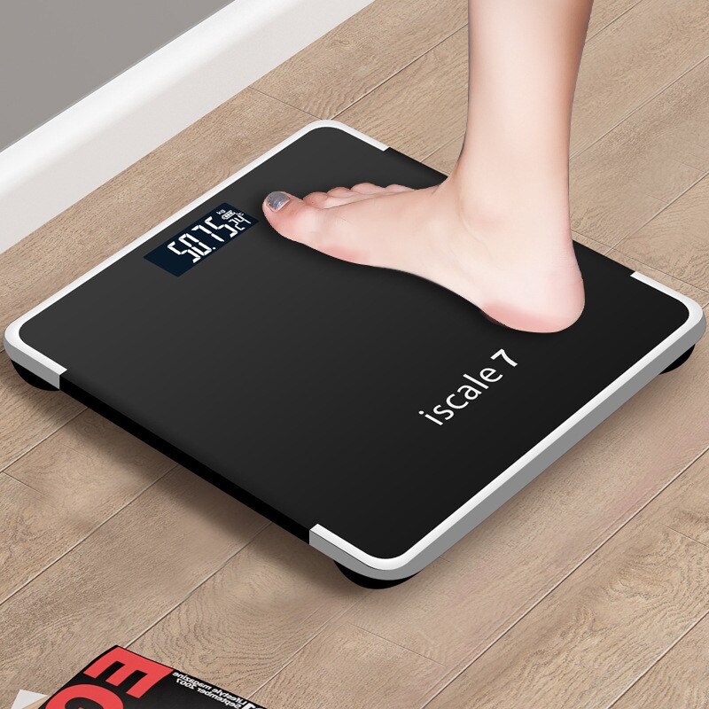 Badkamer Floor Lichaamsgewicht Glas Intelligent Smart Weegschalen Lcd Elektronische Weegschalen Home Digitale Lichaamsvet Schaal Xc