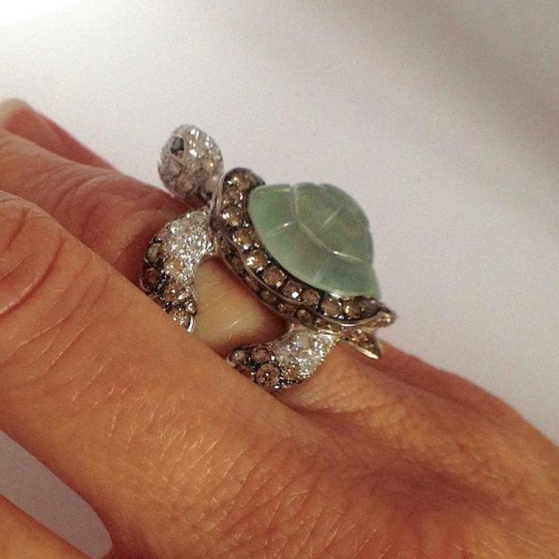 Natural Gem Jewelry Turtle Ring Trendy Indie Jewelry Trendy Jewelry Jewelry Aesthetic Ring Rings for Women Accessories