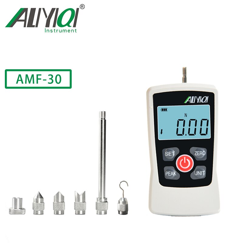 Krachtmeters, Portable digitale krachtmeter dynamometer digitale push pull meet kracht meetinstrumenten SDF Economische troepenmeter,Dynamometer(50N