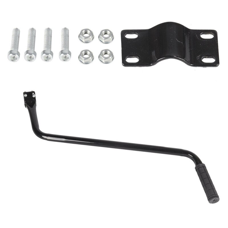 Barra de manillar de entrenamiento para bicicleta, entrenador de equilibrio de seguridad para niños, Asa de empuje, Color negro