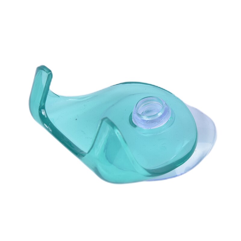 Soporte Universal para máquina de afeitar, colgador de pared con ventosa, para baño, cepillo de dientes, estante de almacenamiento: Verde