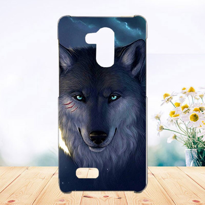 Soft Tpu Phone Case For BQ BQ-5516L Twin Cases Silicone Painted Wolf Rose Eiffel Fundas Sheer For BQ BQ-5516L Twin Back Cover: y022