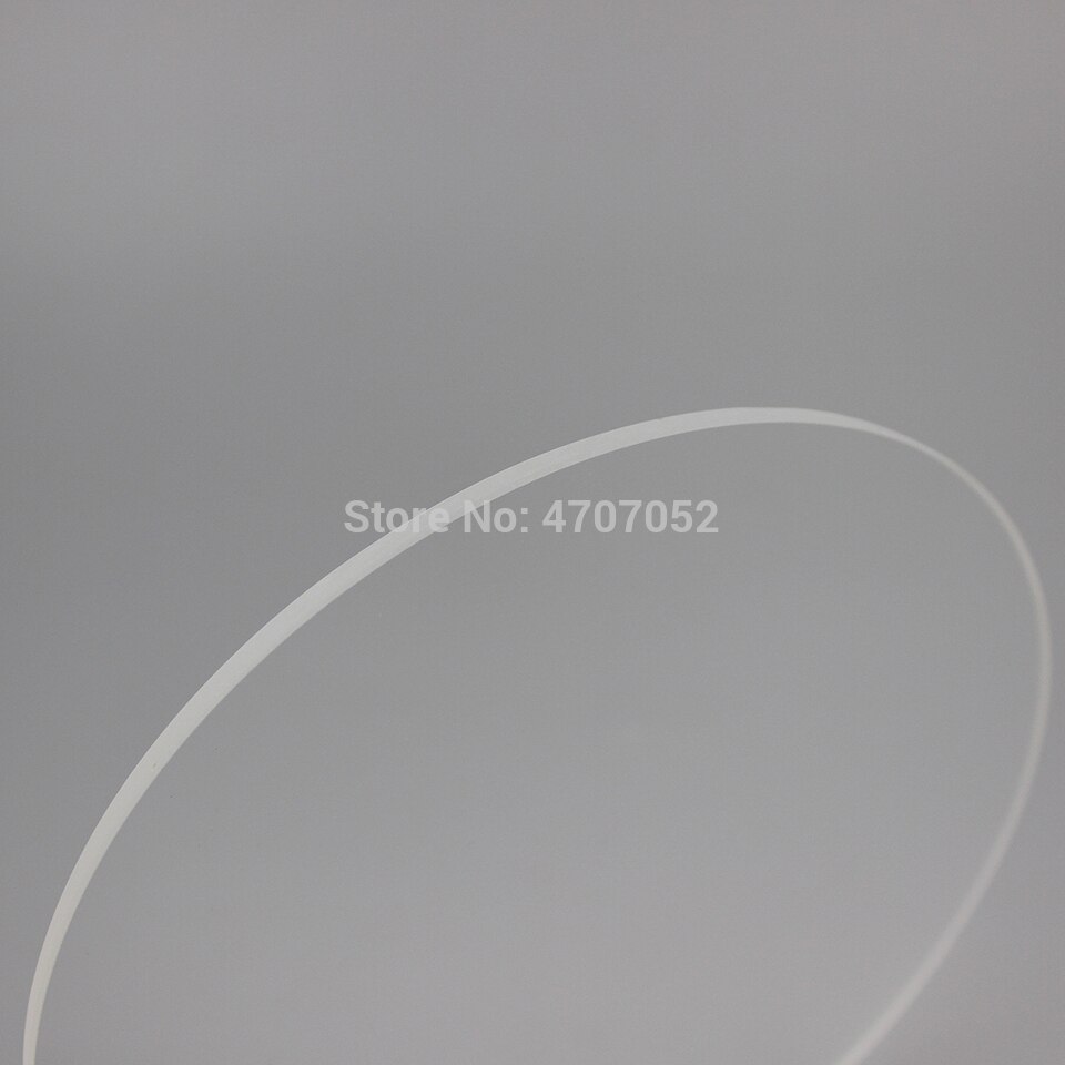 Clear Fire Resistant Sheet Diameter 25mm*2mm Quartz Glass Square Plate