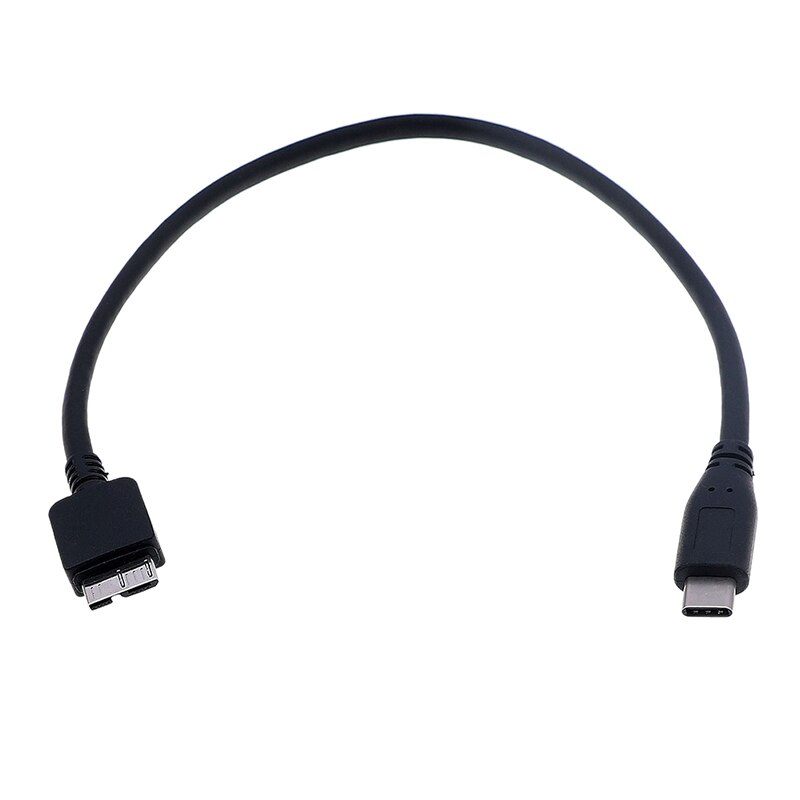 USB c to micro usb cable type c to micro b cable for hdd hard disk 30cm