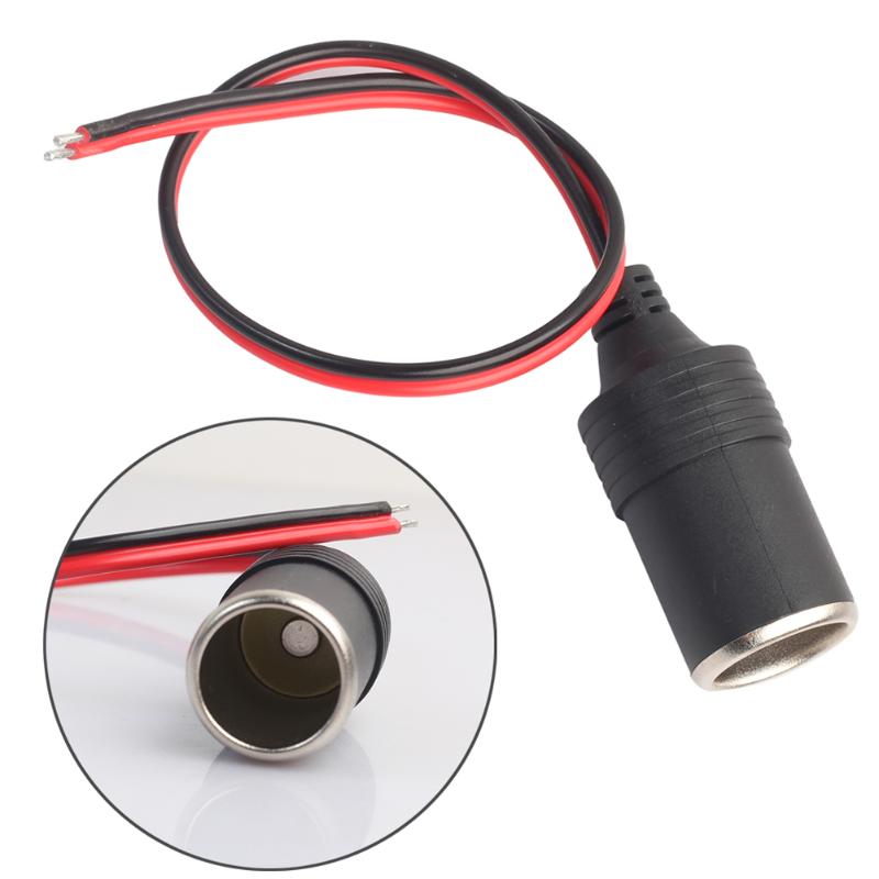 Vodool 30cm universal 12v 10a 120w bil sigarettenner hunn stikkontakt auto bil sigar lader kabel strømkontakt adapter