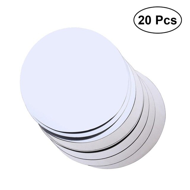 6 /10/20 Stks/set Zilver Aluminiumfolie Wijn Schenker Disc Opvouwbare Flexibele Herbruikbare Mini Drip Stop Giet Tuiten schijf: 20pcs