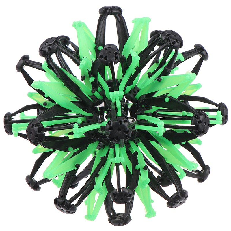 1Pc Novelty Uitbreidbaar Ademhaling Bal Speelgoed Bol Stress Reliever Fidget Speelgoed Gooien Bal Stretching Krimpen Bal: green