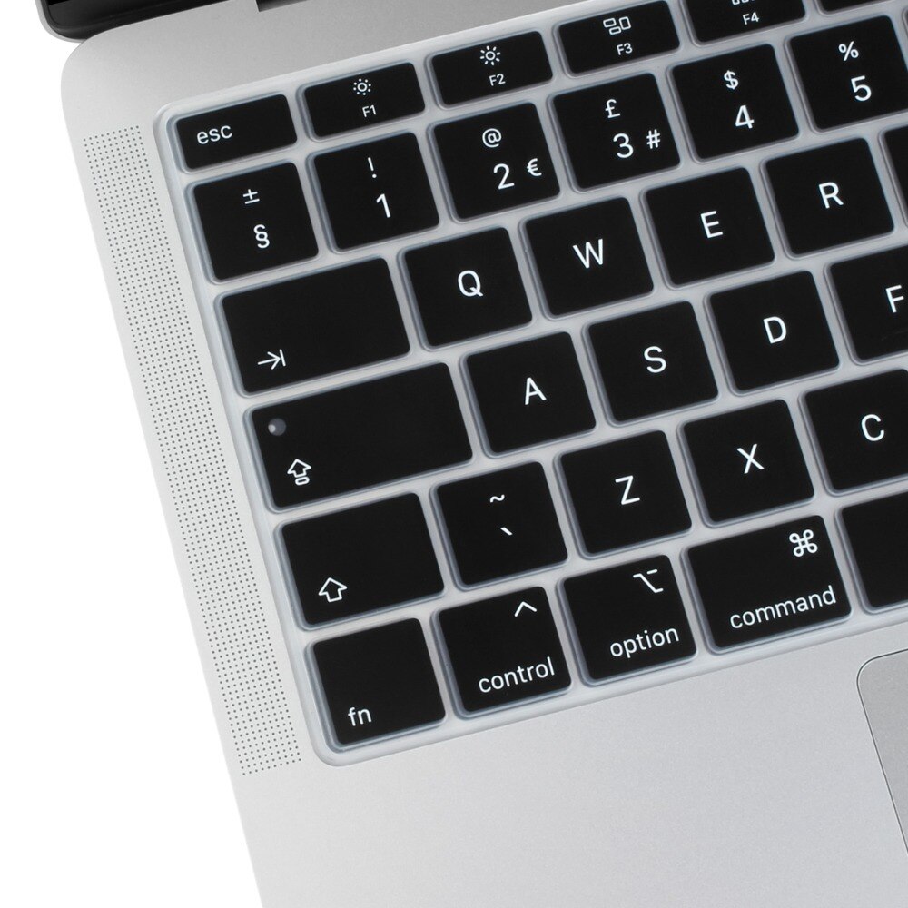 Euro English Water Dust Proof Keyboard Cover for Macbook Air 13 A1932 A2179 Super Thin Keyboard Protector