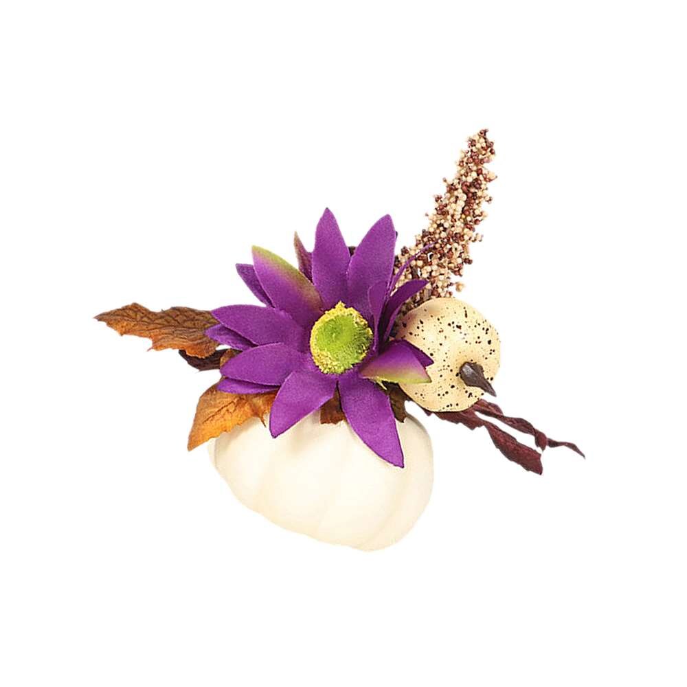 Kunstige gresskar høste høsttakkefest halloween rekvisitter hjemmeinnredning materiale: skum vekt :42.0