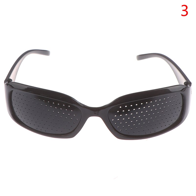 1 stk synsbeskytter briller med nålehuller forbedrer dit syn bedste valg til at læse, skrive eller se øjenfitness øjenpleje: N3