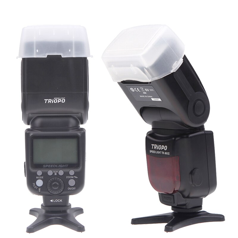 TRIOPO-Flash Speedlite TR-960 II para cámara Nikon, Canon, Pentax, SLR, Speedlite, Zoom Manual