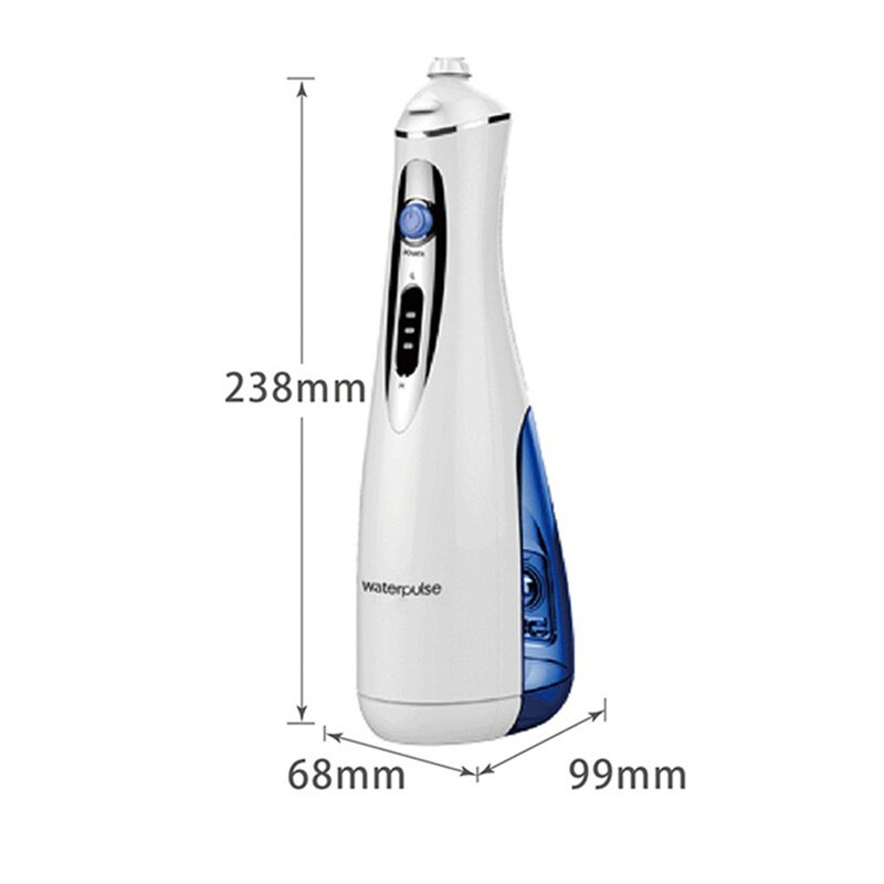 240ml irygator doustny dentystyczny Waterpik Flosser irygator wodny USB akumulator elektryczny strumień irygator doustny 4 wskazówki nawadnianie zębów odkurzacz