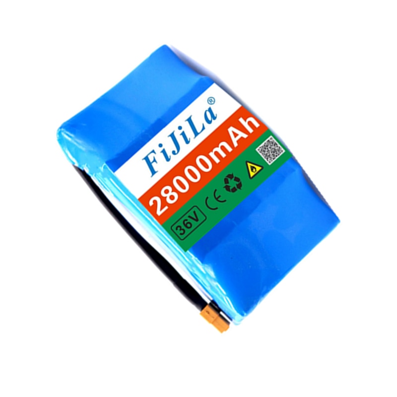 10S2P – batterie Li-ion 36V 28000mAh, batterie 28a Ah pour hoverboard électrique auto-amortissant, monocycle, batterie 36V