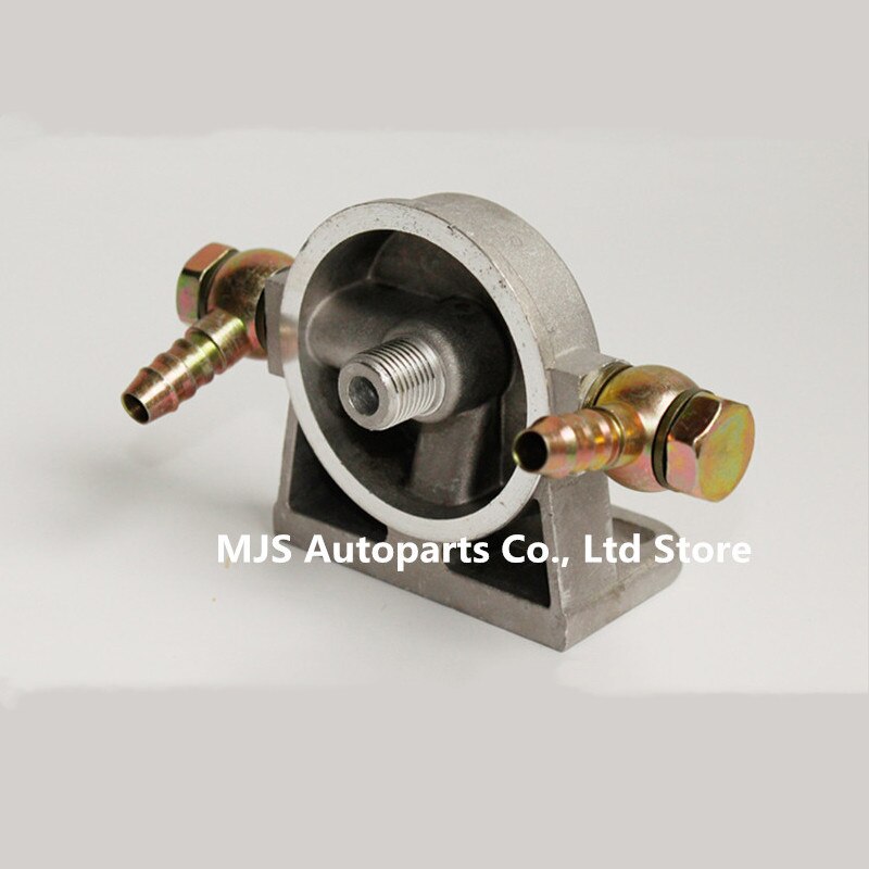 FF5327 FF5052 Kraftstoff Wasser Trennung Filter Für Fleetguard 1119G-030 T64101003 WBF1235 231-1105020 Doppel Tasse Basis Öl Filter: Base mit Schrauben