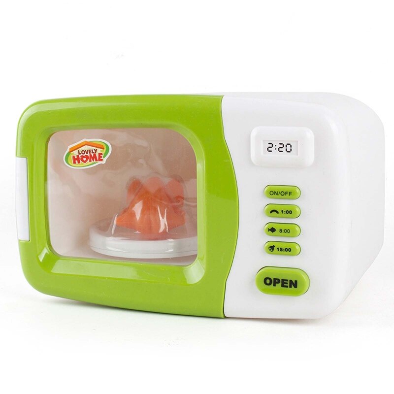 Simulation Home Appliances Mini Electric Iron Washing Machine Juicer Vacuum Cleaner Microwave Oven Coffee Maker Mixer