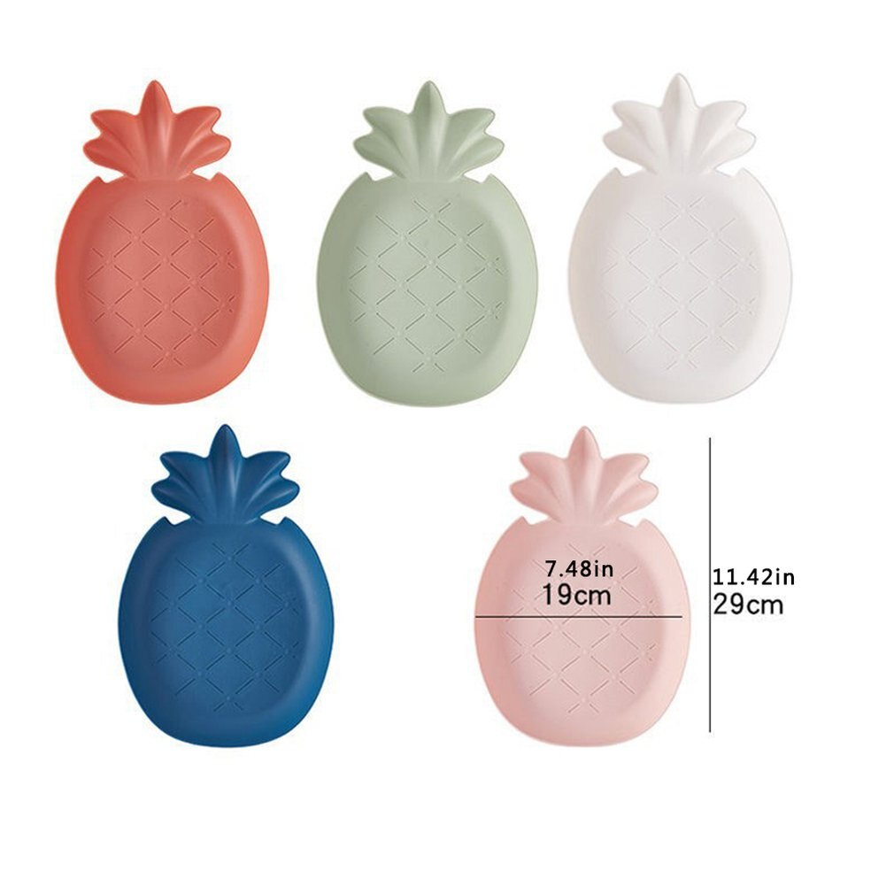 Lui Snack Tray Aardbei Vorm Fruit Lade Snoep Leuke Plaat Snack Schotel Fruit Voedsel Plaat Huishoudelijke Plastic Plaat Voor thuis