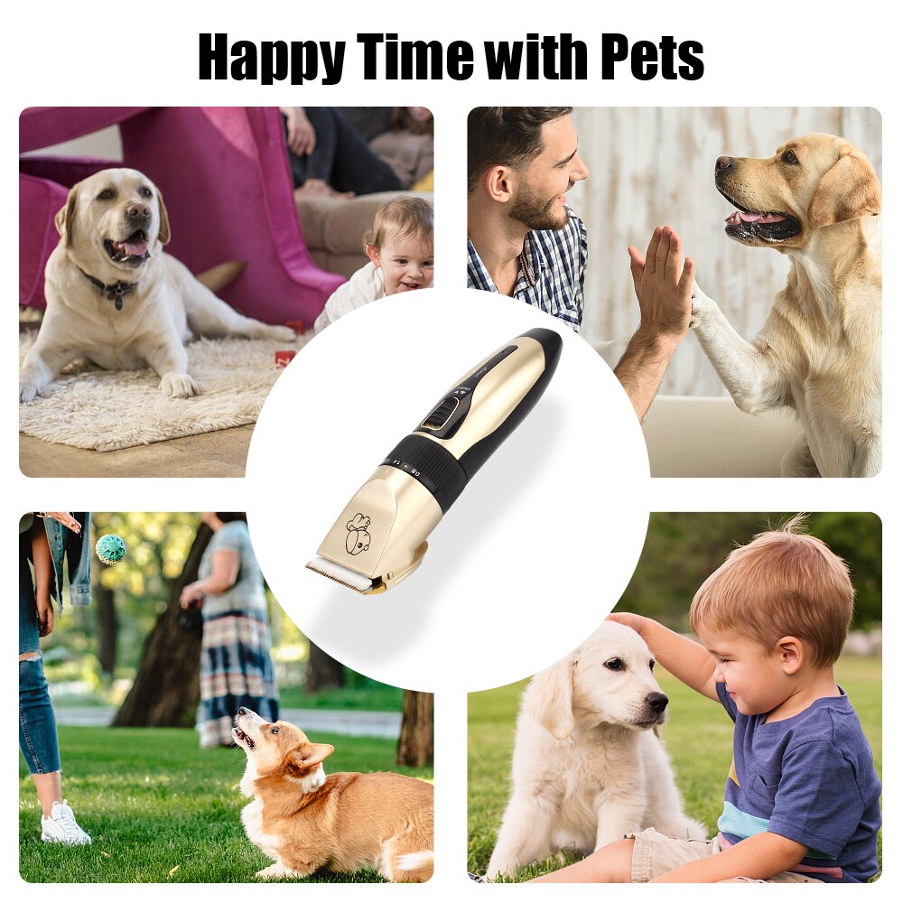 Elektrische Pet Hair Trimmer Voor Dieren Oplaadbare Kapsel Scheerapparaat Professionele Grooming Kit Haren Remover Kat Hond Tondeuse