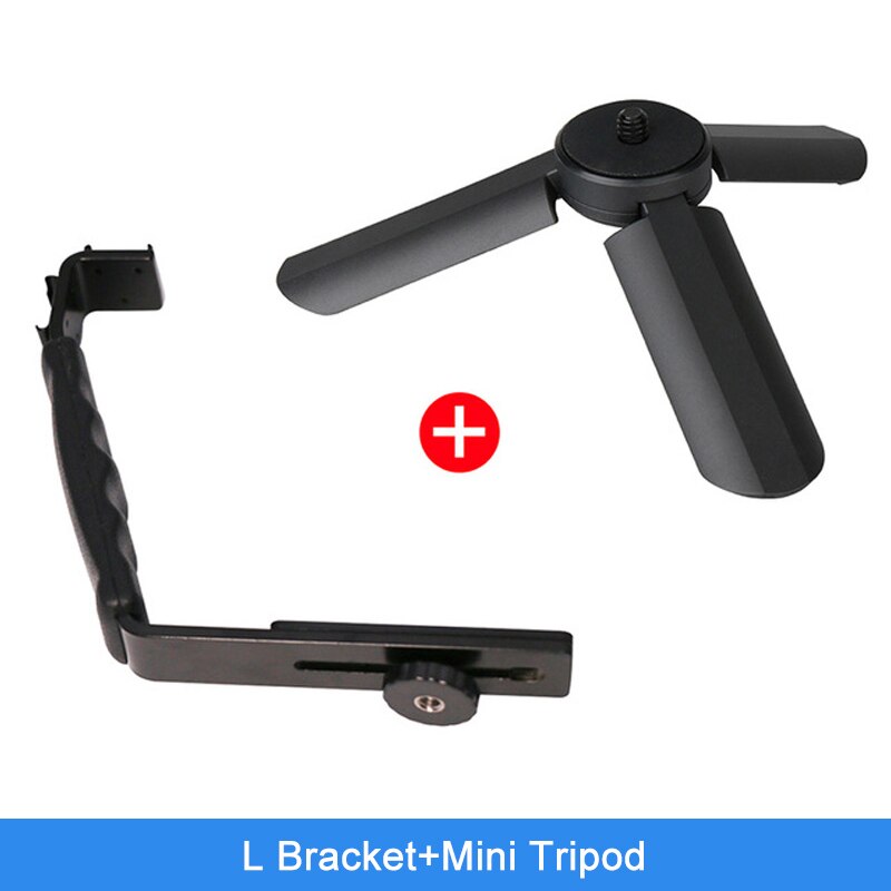 DJI OM 4 Osmo Mobile 2 3 Accessories Triple Shoe Mount Adapter Microphone Bracket for BY-MM1 for Zhiyun Smooth 4 Q: Sliver