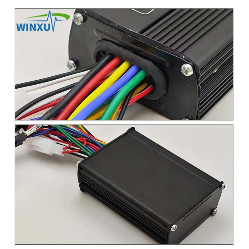 36V 48V 350W 18A E-Bike FOC Sinus Borstelloze Motor Drive Controller G51 Kleuren LCD display Set voor Elektrische Fiets Scooter